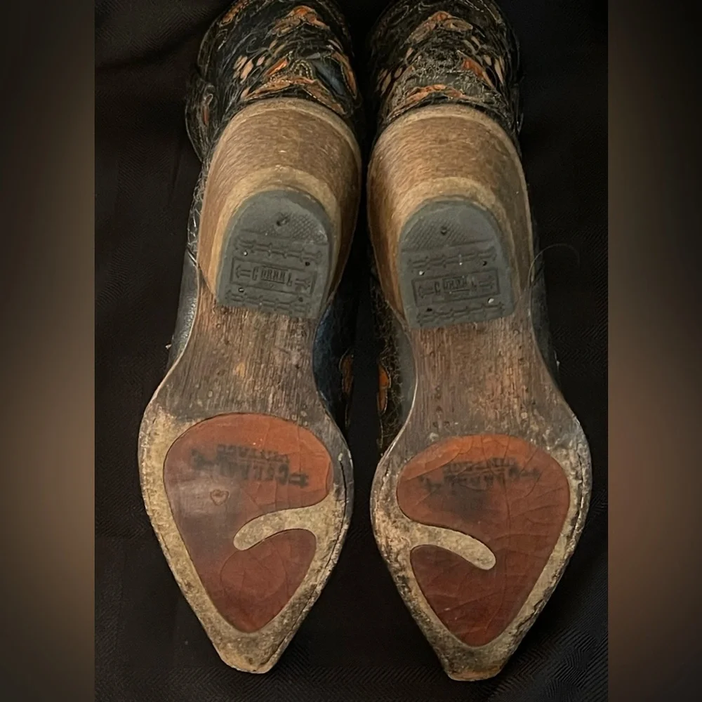 Womens Corral Western Boots Size 7 - Picture 8 of 14